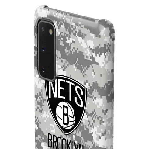 NBA Brooklyn Nets Digi Camo Galaxy S20 Lite Case