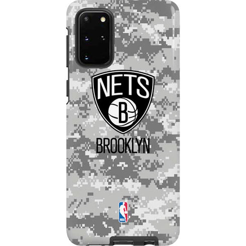 NBA Brooklyn Nets Digi Camo Galaxy S20 Plus Pro Case