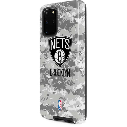 NBA Brooklyn Nets Digi Camo Galaxy S20 Plus Pro Case