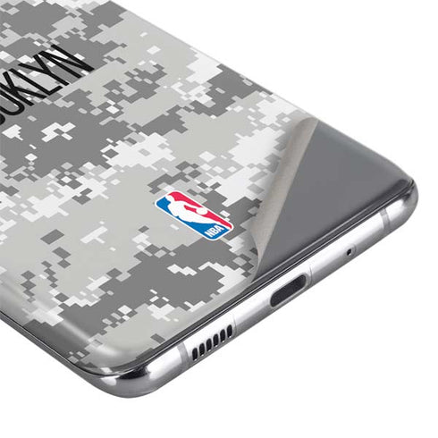 NBA Brooklyn Nets Digi Camo Galaxy S20 Skin