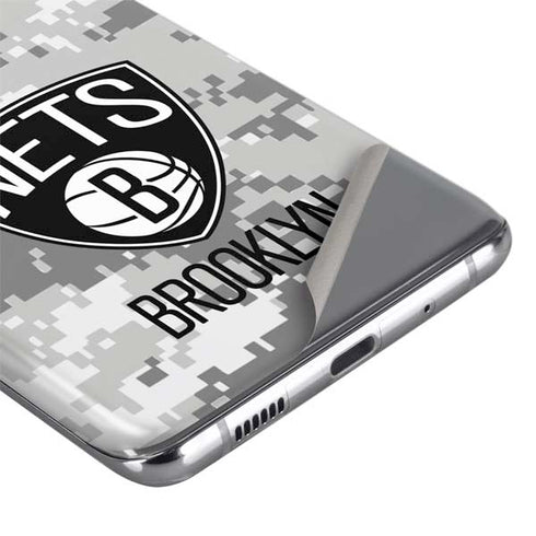 NBA Brooklyn Nets Digi Camo Galaxy S20 Ultra 5G Skin