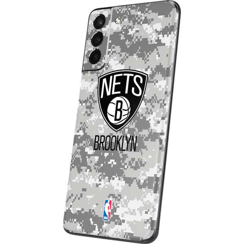 NBA Brooklyn Nets Digi Camo Galaxy S21 5G Skin