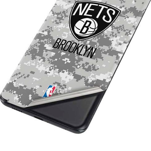 NBA Brooklyn Nets Digi Camo Galaxy S21 5G Skin