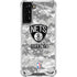 NBA Brooklyn Nets Digi Camo Galaxy S21 Plus 5G Clear Case