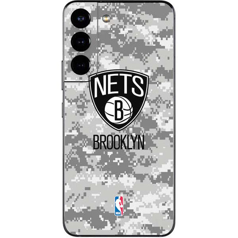 NBA Brooklyn Nets Digi Camo Galaxy S22 Skin