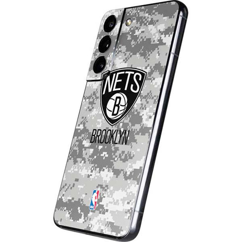 NBA Brooklyn Nets Digi Camo Galaxy S22 Skin
