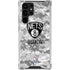 NBA Brooklyn Nets Digi Camo Galaxy S22 Ultra Clear Case