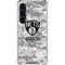 NBA Brooklyn Nets Digi Camo Galaxy S23 Clear Case
