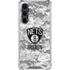 NBA Brooklyn Nets Digi Camo Galaxy S23 FE Clear Case