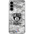 NBA Brooklyn Nets Digi Camo Galaxy S24 Plus Clear Case