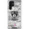 NBA Brooklyn Nets Digi Camo Galaxy S24 Ultra Clear Case