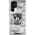 NBA Brooklyn Nets Digi Camo Galaxy S24 Ultra Clear Case