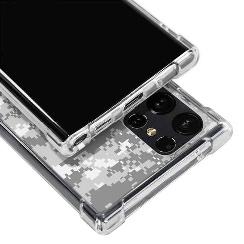 NBA Brooklyn Nets Digi Camo Galaxy S24 Ultra Clear Case
