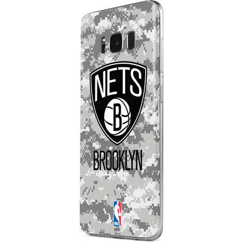 NBA Brooklyn Nets Digi Camo Galaxy S8 Skin