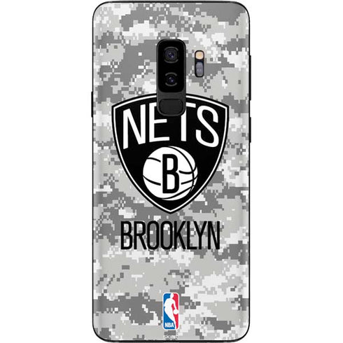 NBA Brooklyn Nets Digi Camo Galaxy S9 Plus Skin