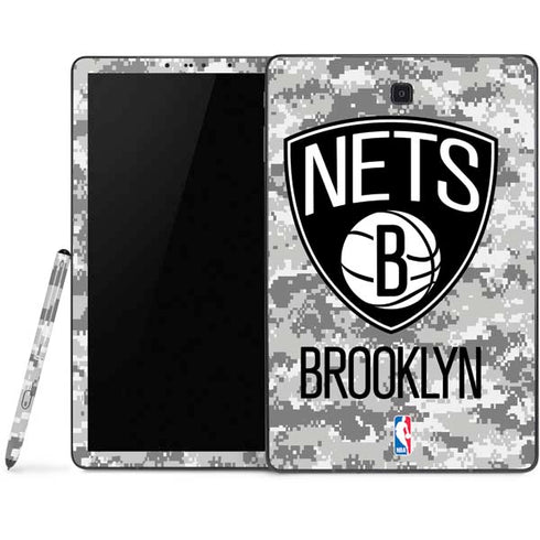 NBA Brooklyn Nets Digi Camo Samsung Galaxy Tab Skin