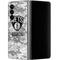 NBA Brooklyn Nets Digi Camo Galaxy Z Fold4 5G Skin