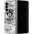 NBA Brooklyn Nets Digi Camo Galaxy Z Fold4 5G Skin