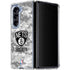 NBA Brooklyn Nets Digi Camo Galaxy Z Fold5 5G Clear Case