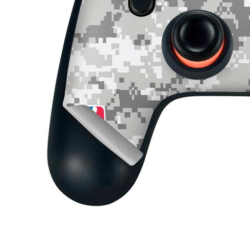 NBA Brooklyn Nets Digi Camo Google Stadia Controller Skin