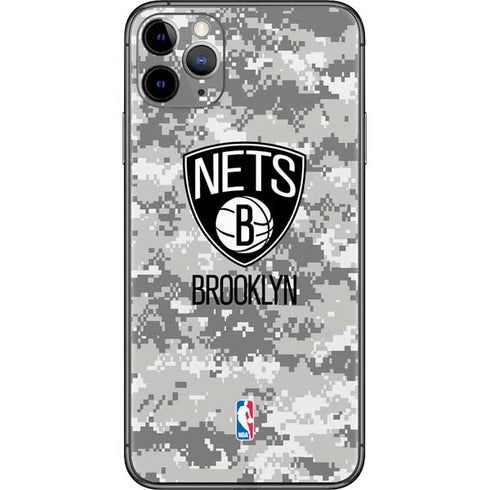 NBA Brooklyn Nets Digi Camo iPhone 11 Pro Max Skin