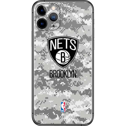 NBA Brooklyn Nets Digi Camo iPhone 11 Pro Skin