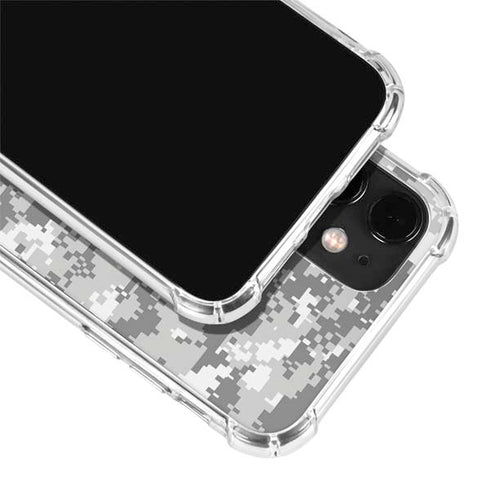 NBA Brooklyn Nets Digi Camo iPhone 12 Clear Case