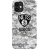 NBA Brooklyn Nets Digi Camo iPhone 12 Mini Lite Case