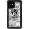 NBA Brooklyn Nets Digi Camo iPhone 12 Mini Waterproof Case