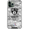 NBA Brooklyn Nets Digi Camo iPhone 12 Pro Clear Case