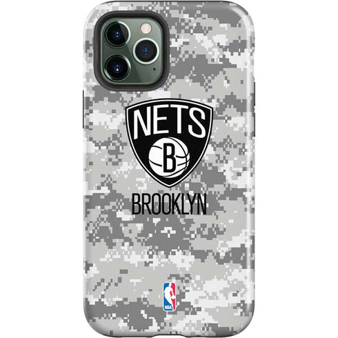 NBA Brooklyn Nets Digi Camo iPhone 12 Pro Max Impact Case