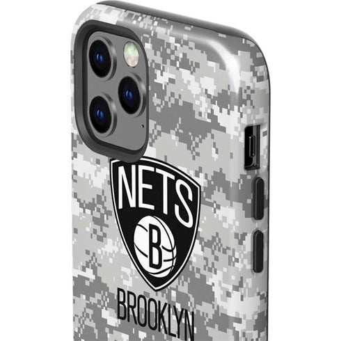 NBA Brooklyn Nets Digi Camo iPhone 12 Pro Max Impact Case