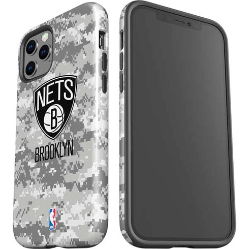 NBA Brooklyn Nets Digi Camo iPhone 12 Pro Max Impact Case