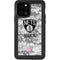 NBA Brooklyn Nets Digi Camo iPhone 12 Pro Waterproof Case