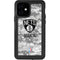 NBA Brooklyn Nets Digi Camo iPhone 12 Waterproof Case