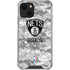 NBA Brooklyn Nets Digi Camo iPhone 13 Mini Clear Case