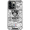 NBA Brooklyn Nets Digi Camo iPhone 13 Pro Clear Case