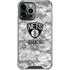 NBA Brooklyn Nets Digi Camo iPhone 13 Pro Max Clear Case