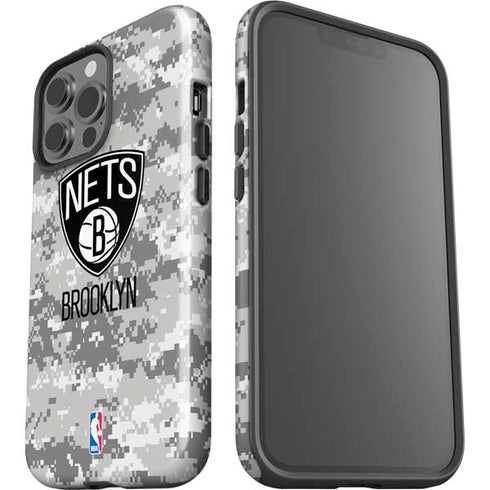 NBA Brooklyn Nets Digi Camo iPhone 13 Pro Max Impact Case