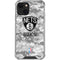 NBA Brooklyn Nets Digi Camo iPhone 14 Clear Case
