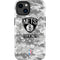 NBA Brooklyn Nets Digi Camo iPhone 15 Plus Impact Case
