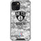 NBA Brooklyn Nets Digi Camo iPhone 15 Plus Clear Case