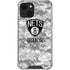 NBA Brooklyn Nets Digi Camo iPhone 15 Plus Clear Case