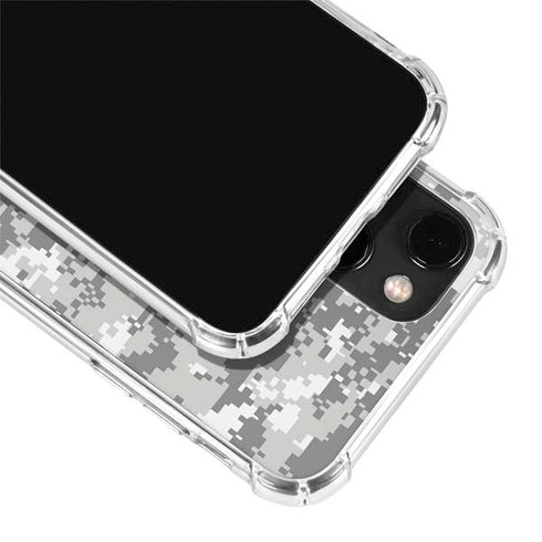 NBA Brooklyn Nets Digi Camo iPhone 15 Plus Clear Case
