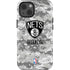 NBA Brooklyn Nets Digi Camo iPhone 15 Impact Case