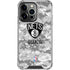 NBA Brooklyn Nets Digi Camo iPhone 14 Pro Clear Case