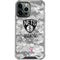 NBA Brooklyn Nets Digi Camo iPhone 14 Pro Max Clear Case