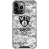 NBA Brooklyn Nets Digi Camo iPhone 14 Pro Max Clear Case
