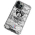 NBA Brooklyn Nets Digi Camo iPhone 15 Pro Max Clear Case