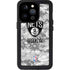 NBA Brooklyn Nets Digi Camo iPhone 14 Pro Waterproof Case